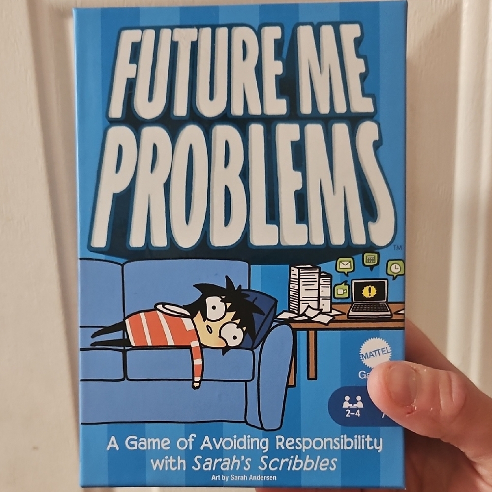 FUTURE ME PROBLEMS CARD GAME: NEW IN PACKAGE
